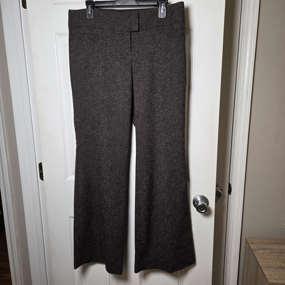The Limited Drew Fit sz 10 wide leg flare pants Trouser Work Office Siren career